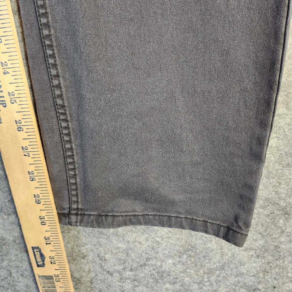 Quiksilver Jeans Revolver Straight Fit Pockets Stretch Men 40x30 Gray Y2K Skater - Picture 6 of 16